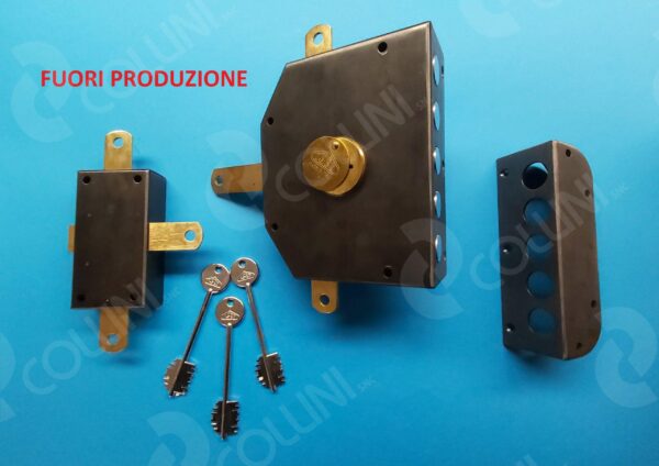 SERRATURA DA APPLICARE QUINTUPLA DOPPIAMAPPA