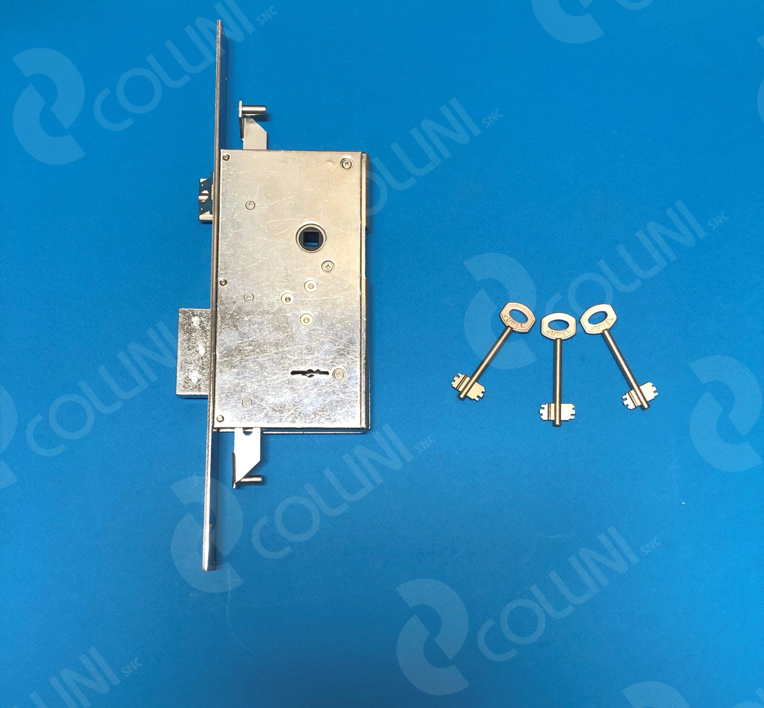 SERRATURA DA INFILARE JUWEL SCROCCO + MANDATA TRIPLICE A DOPPIA MAPPA