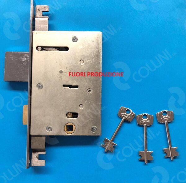 SERRATURA CERUTTI DA INFILARE A DOPPIA MAPPA TRIPLICE