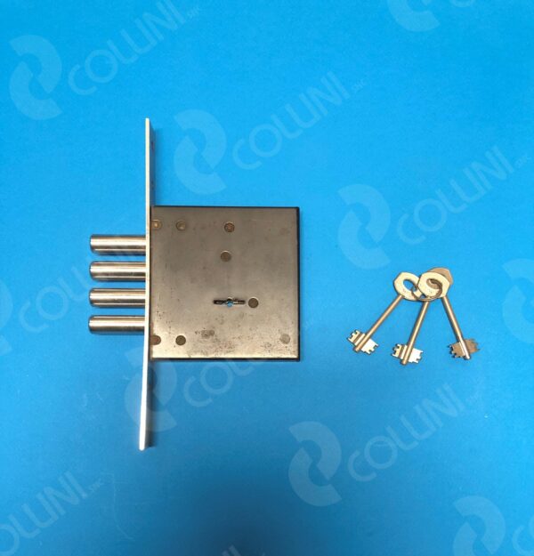 SERRATURA JUWEL DA INFILARE 4 PISTONI 2 MANDATE