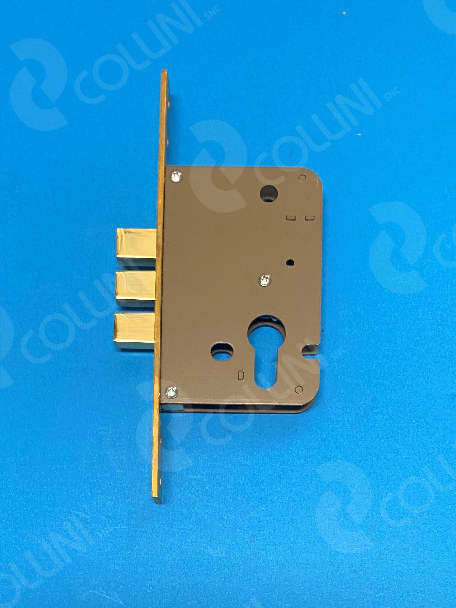 SERRATURA A CILINDRO EUROPEO CON 3 CATENACCI