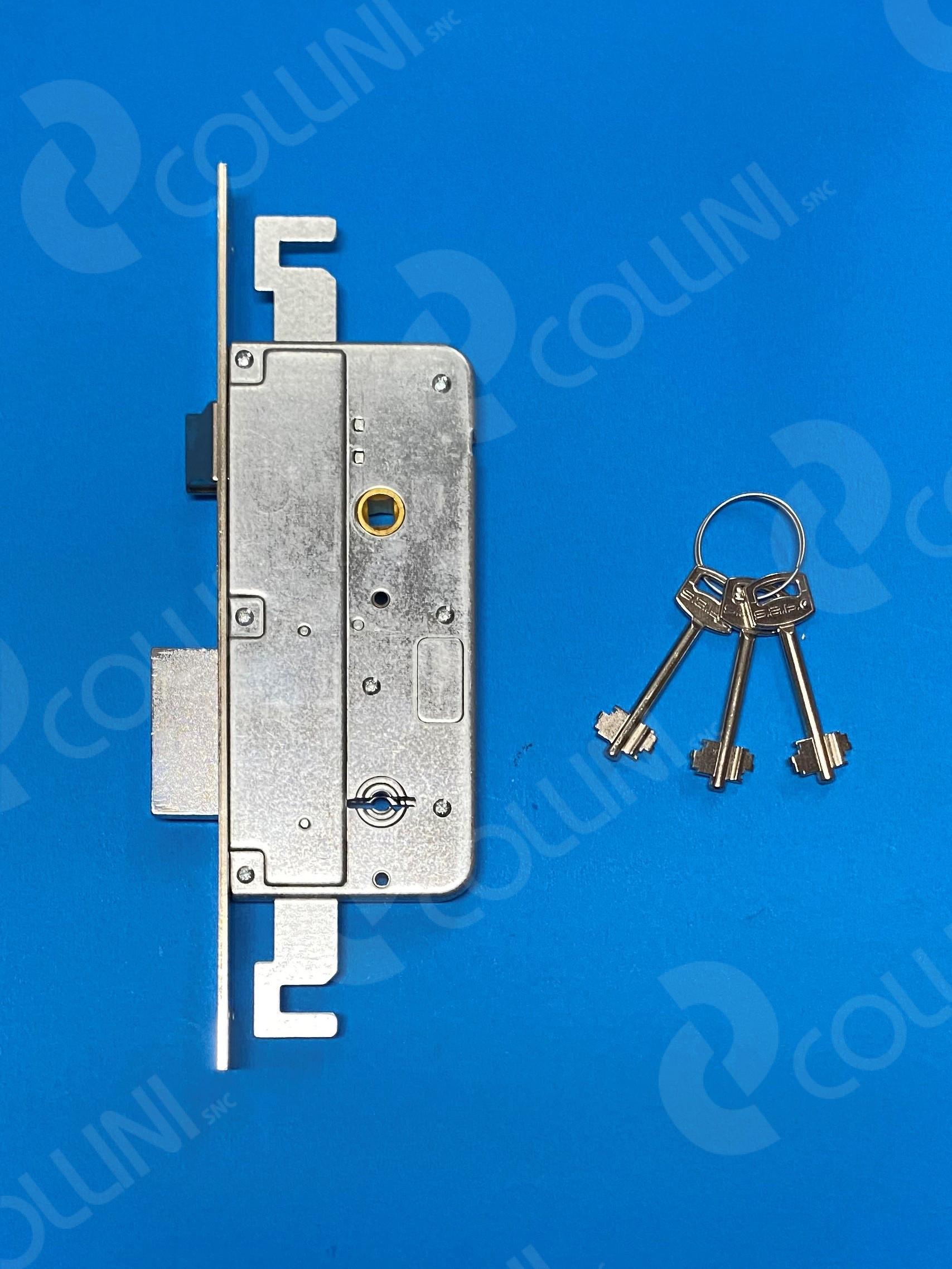 SERRATURA TIPO PATENT DA INFILARE A DOPPIA MAPPA TRIPLICE