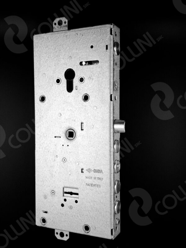 CISA Serratura a DM 4Pistoni+Scrocco+Servizio(Ricifrabile)
