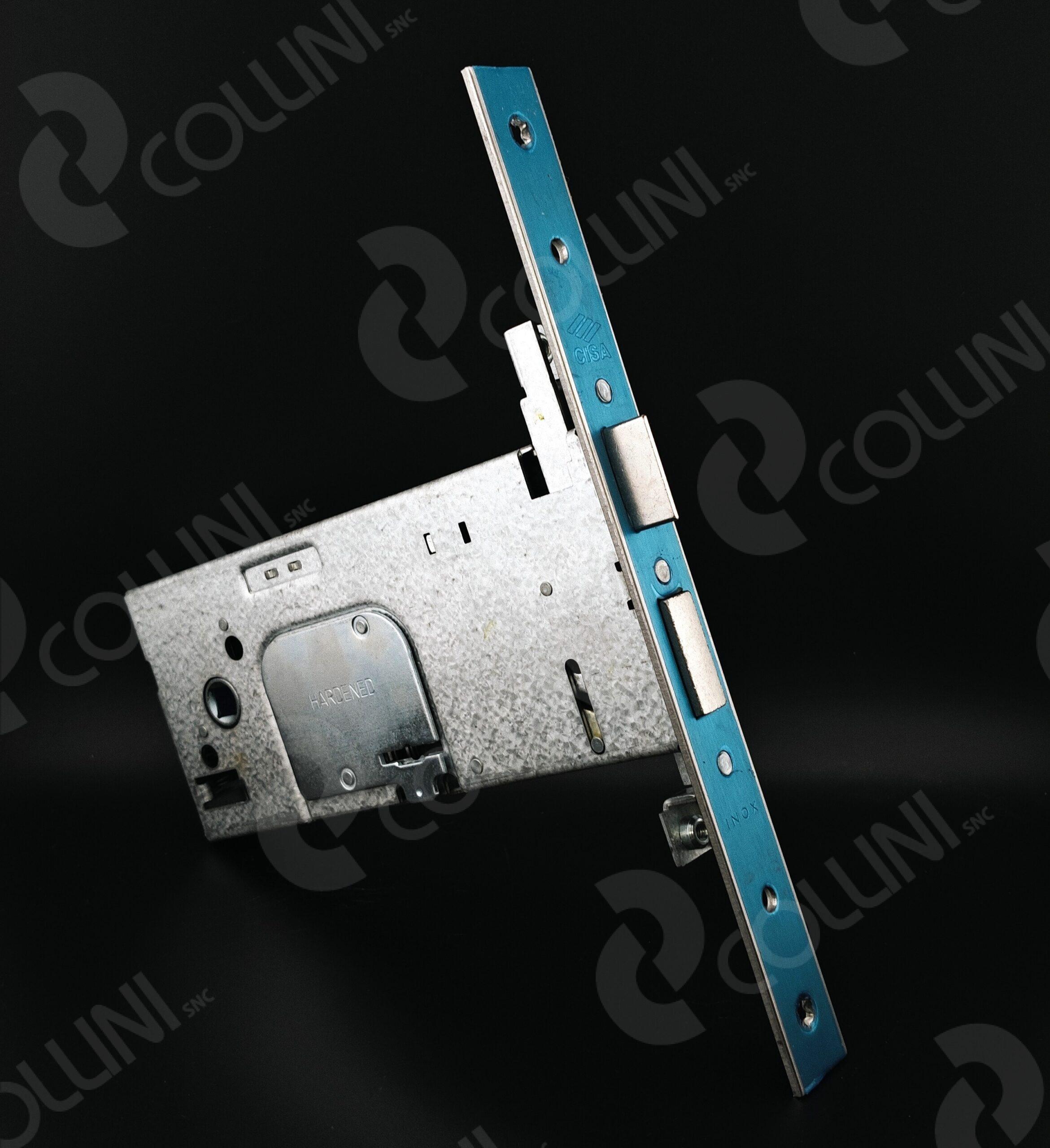 CISA Serratura da Infilare a DM Triplice(Catenaccio + Scrocco - Ent. 90) - immagine 2