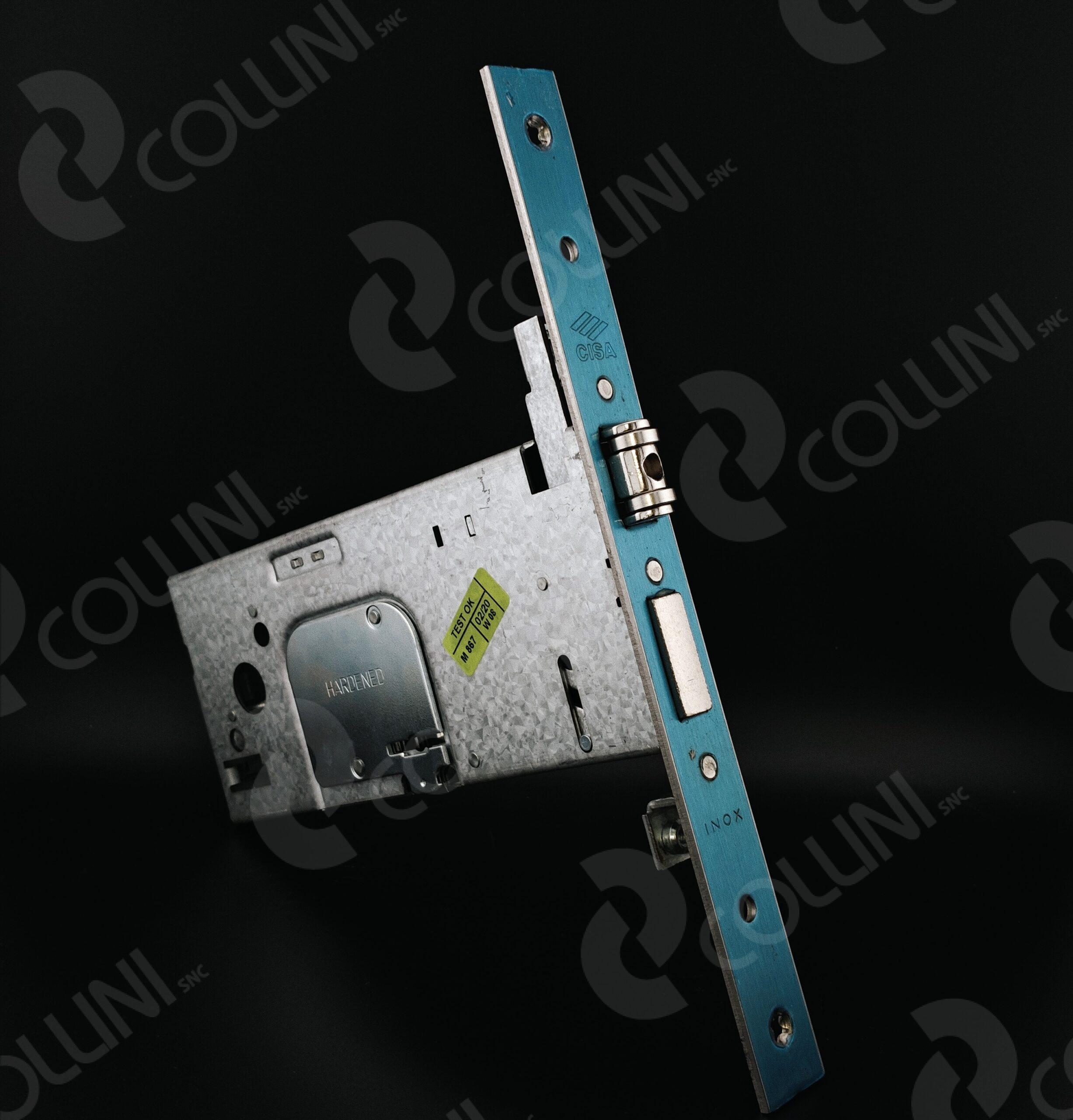 CISA Serratura da Infilare a DM Triplice(Catenaccio + Rullo - Ent. 90) - immagine 2