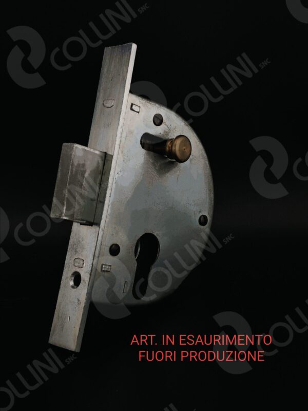 MG Serratura Per Cancelletto Mezzaluna Con Pomolo