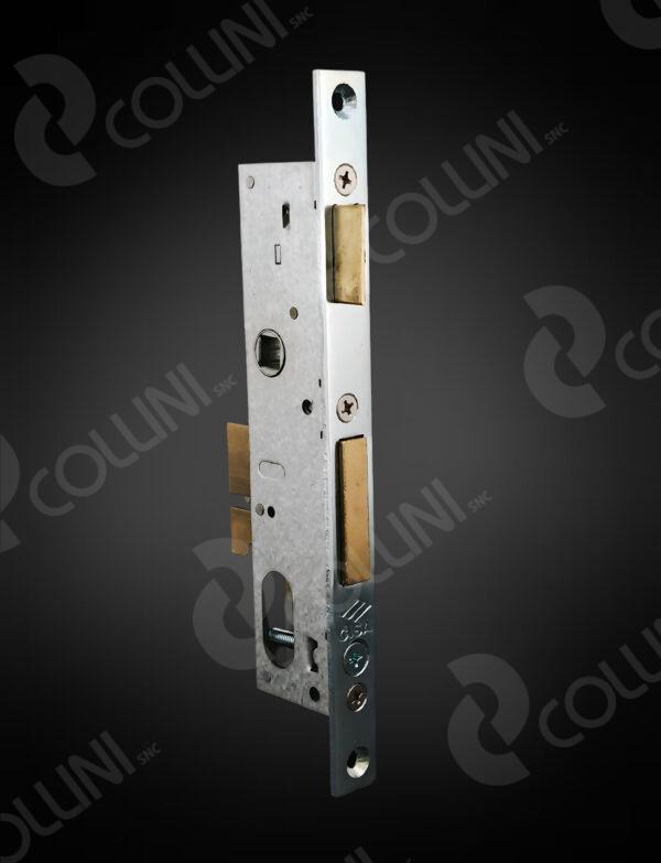 CISA Serratura da infilare a cilindro ovale, per montanti (Scrocco e Catenaccio)