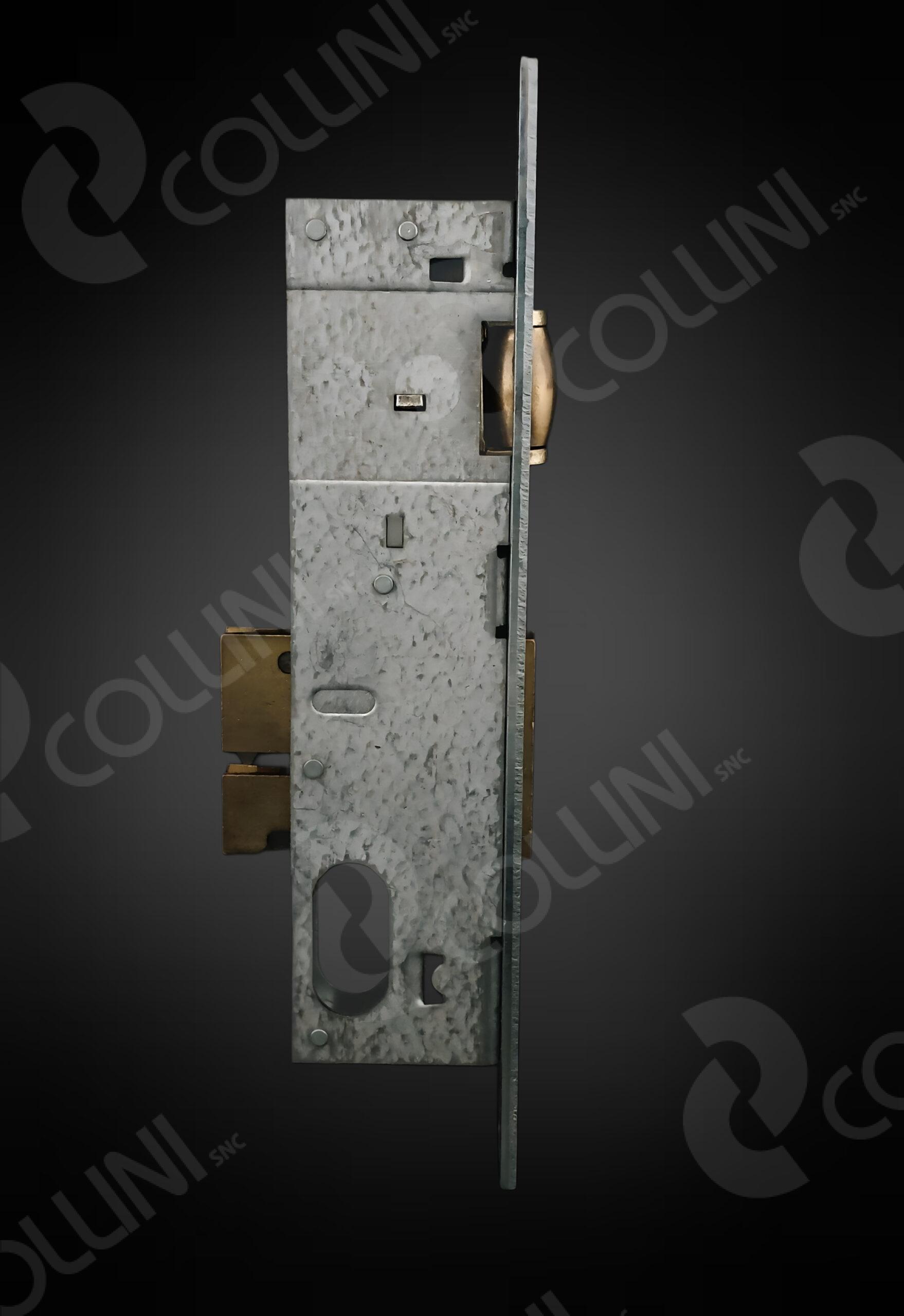 CISA Serratura da infilare a cilindro ovale, per montanti (Catenaccio + Rullo) - immagine 2