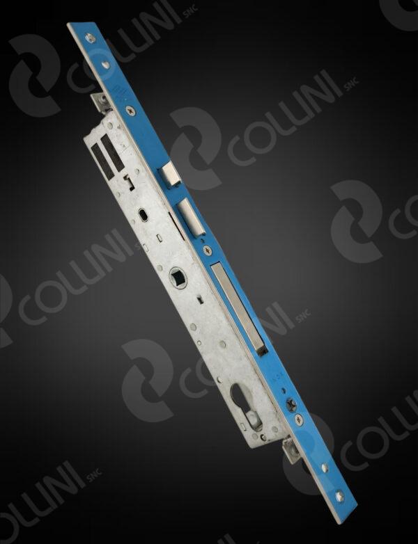 CISA Serratura da infilare a catenaccio basculante, a cilindro, per montanti (Triplice)